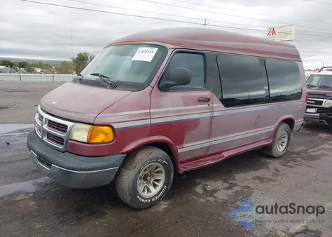 1999 Dodge Ram Van 1500 Commercial/Conversion z USA, uszkodzony, nr VIN 2B6HB11Y2XK503968